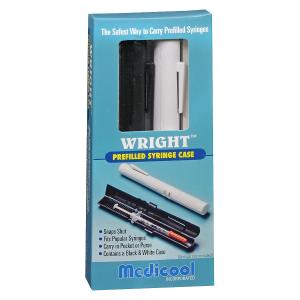 Medicool Prefilled Syringe Cases - 1 Black, 1 White