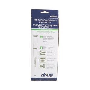 Drive Medical Crutch Accessory Replacement Kit For Universal Crutches
