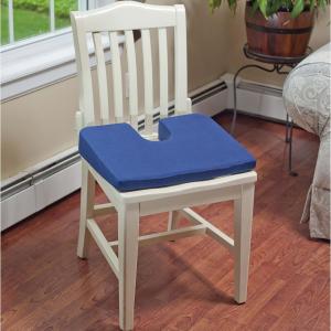 Drive Medical Compressed Coccyx Cushion Blue