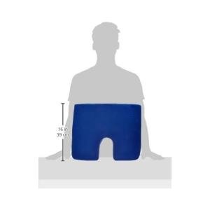 Drive Medical Compressed Coccyx Cushion Blue