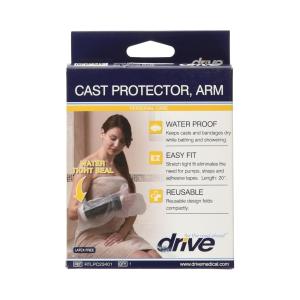 Drive Medical Waterproof Arm Cast Protector, Clear