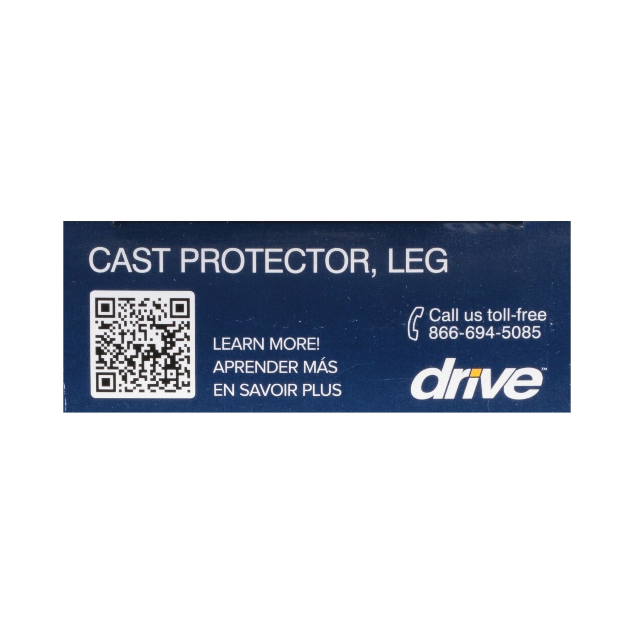 Drive Medical Waterproof Leg Cast Protector, Clear