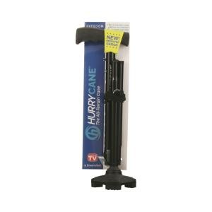 HurryCane Drive Medical Freedom Edition Folding With T Handle, Black