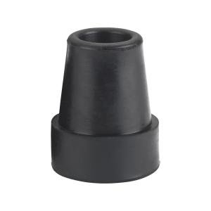 Drive Medical Replacement Cane Tip – 3/4 Inch Diameter, Black