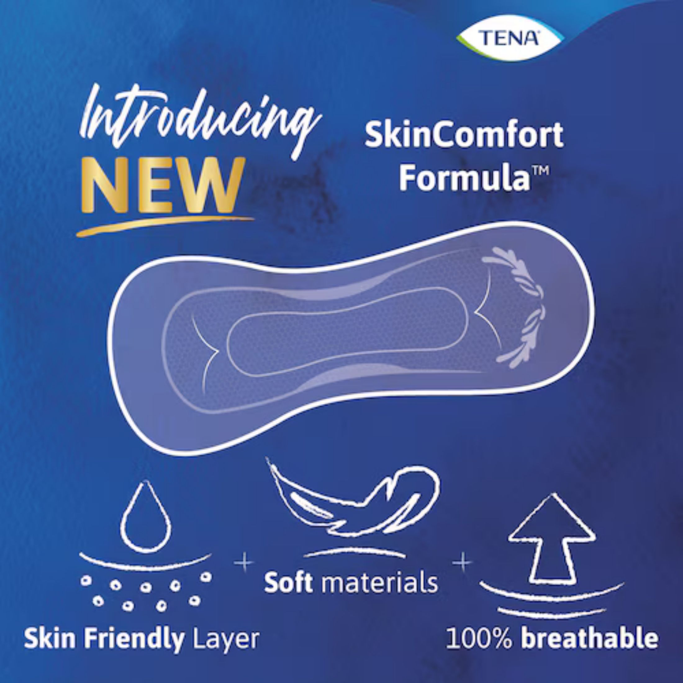Tena Intimates Extra Coverage Overnight Incontinence Pads