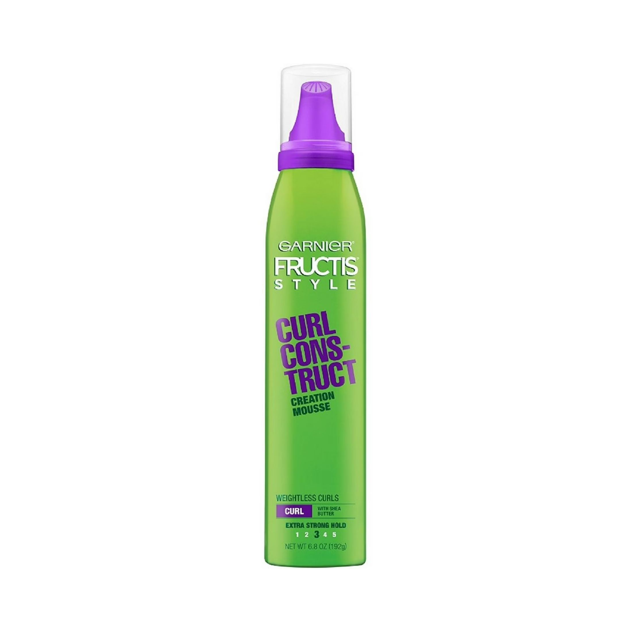 Fructis Garnier Style Curl Construct Creation Mousse Extra Strong Hold 6.80 Oz