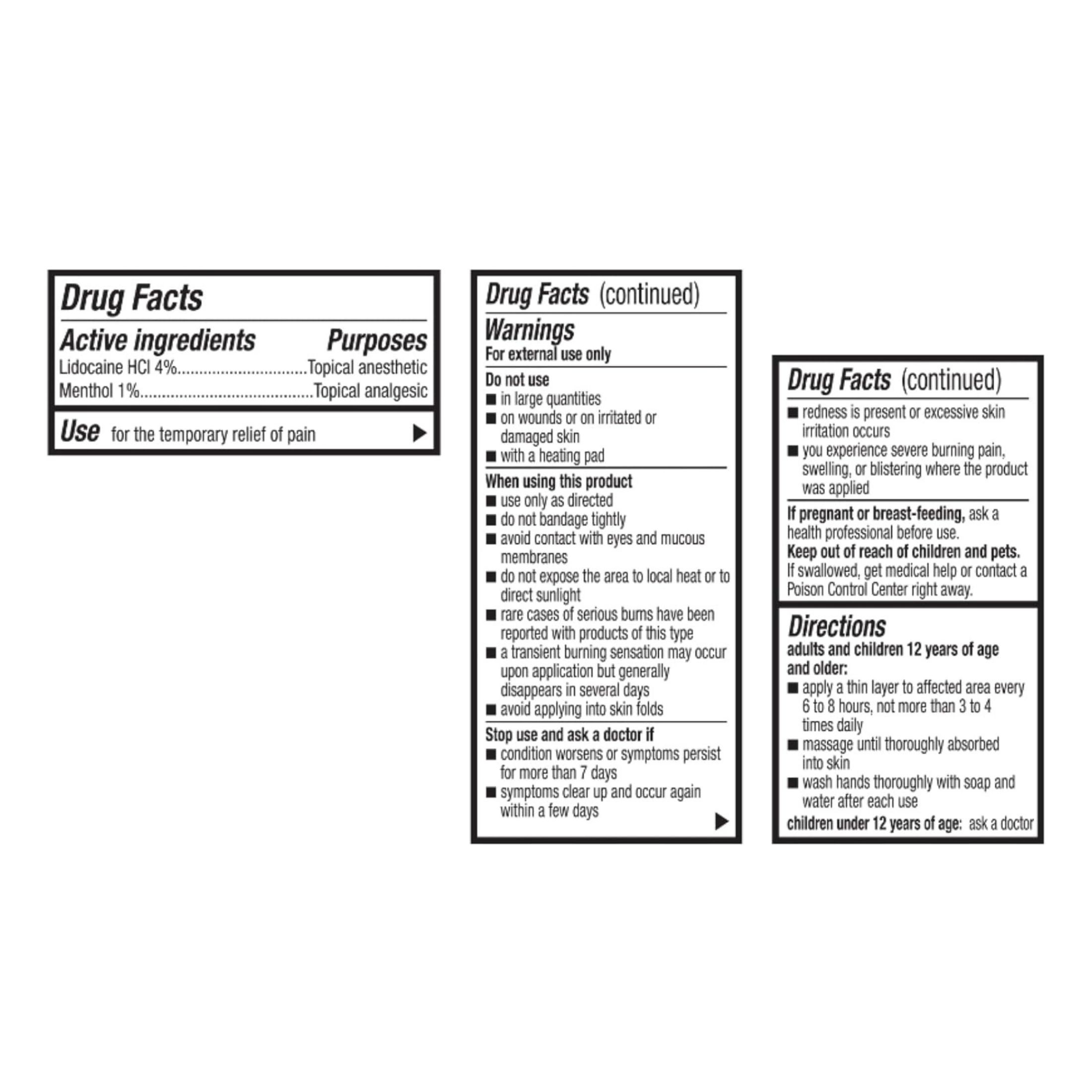 Icy Hot Max Strength Pain Relief Lidocaine Cream