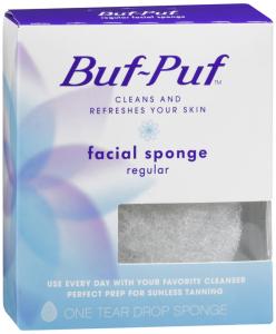 Buf Puf Facial Sponge, Tear Drop, Regular