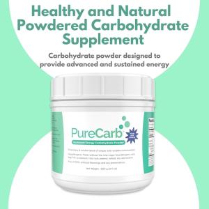 Solace Nutrition PureCarb (600g) Sustained Energy Carbohydrate Powder Blend Of Simple & Complex Carbohydrates