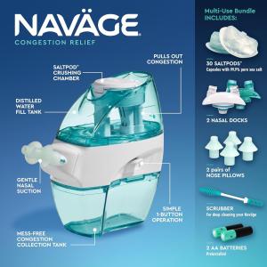 Navage Saline Nasal Irrigation Starter Kit