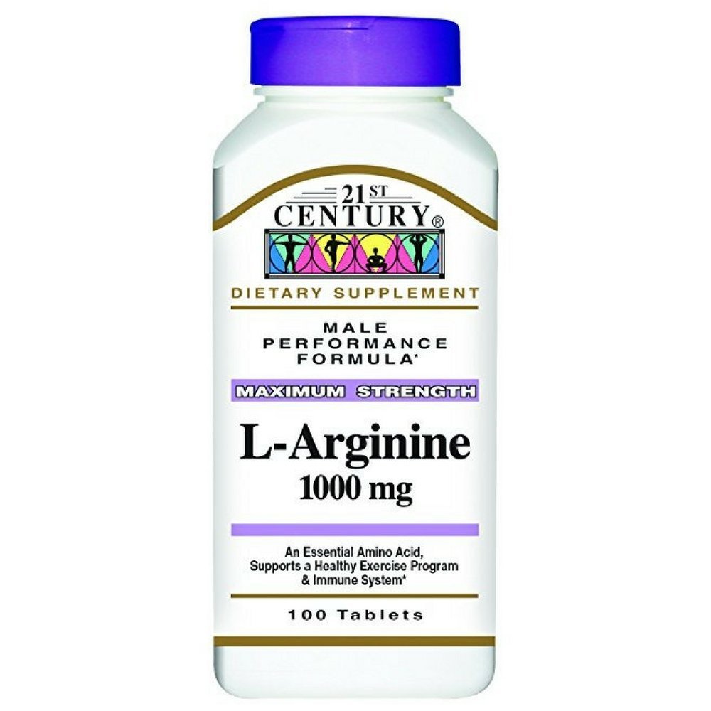 21st Century L-Arginine 1000 Mg Maximum Strength Tablets