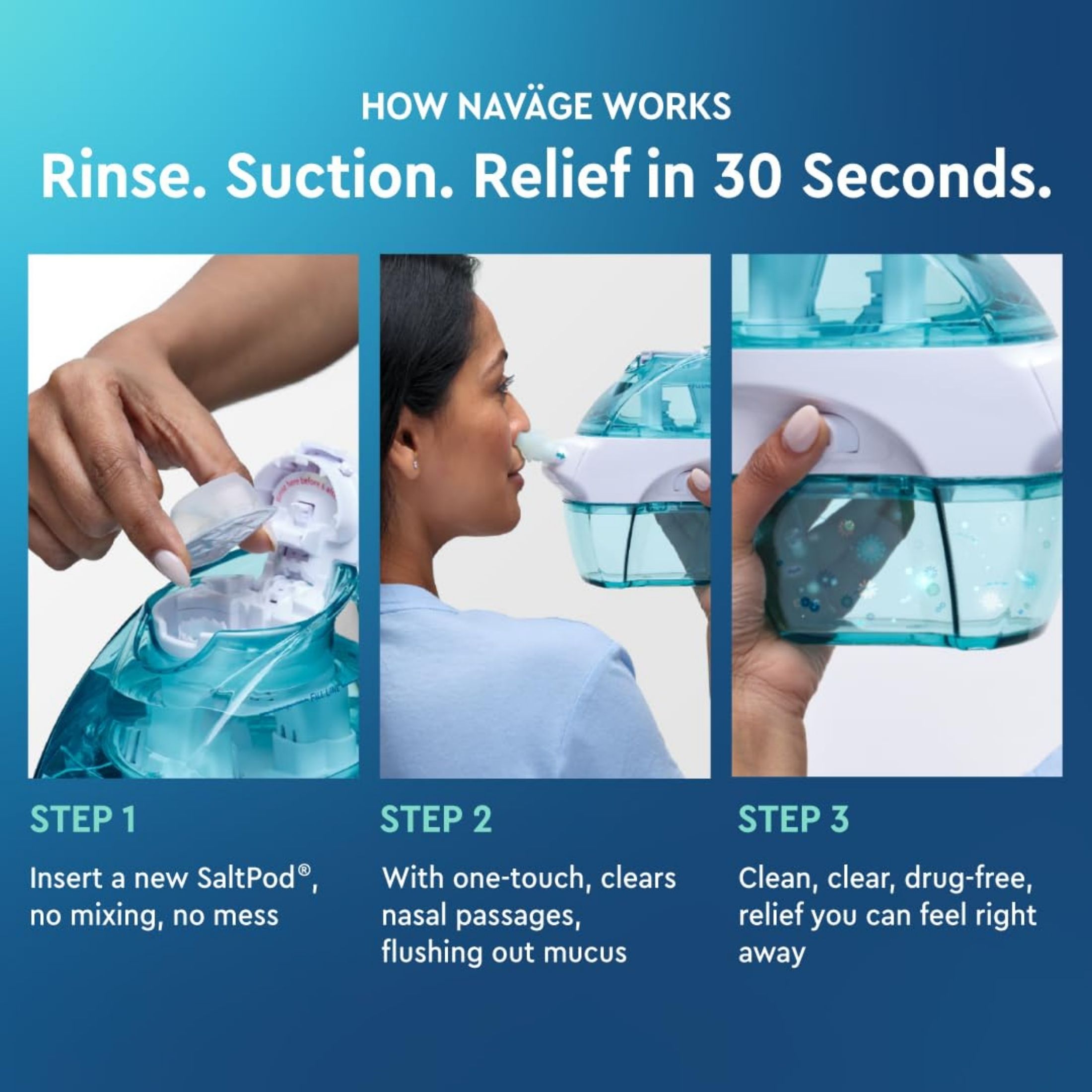 Navage Saline Nasal Irrigation Starter Kit
