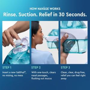 Navage Saline Nasal Irrigation Starter Kit