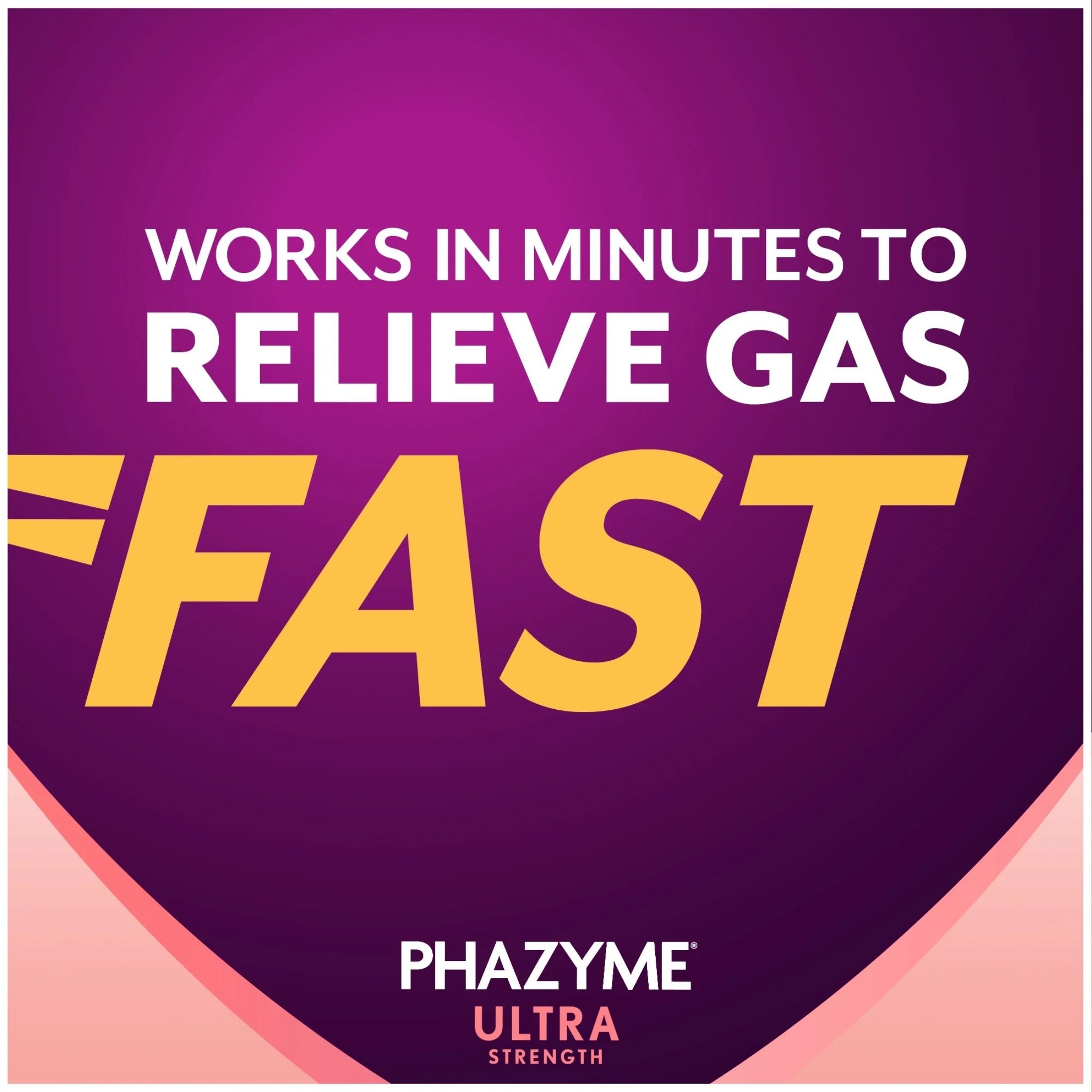 Phazyme Ultra Strength Gas & Bloating Relief, Works In Minutes, 48 Fast Gels