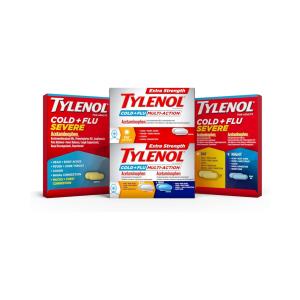 Tylenol Cold + Flu, Severe, Day/Night, Caplets, For Adults
