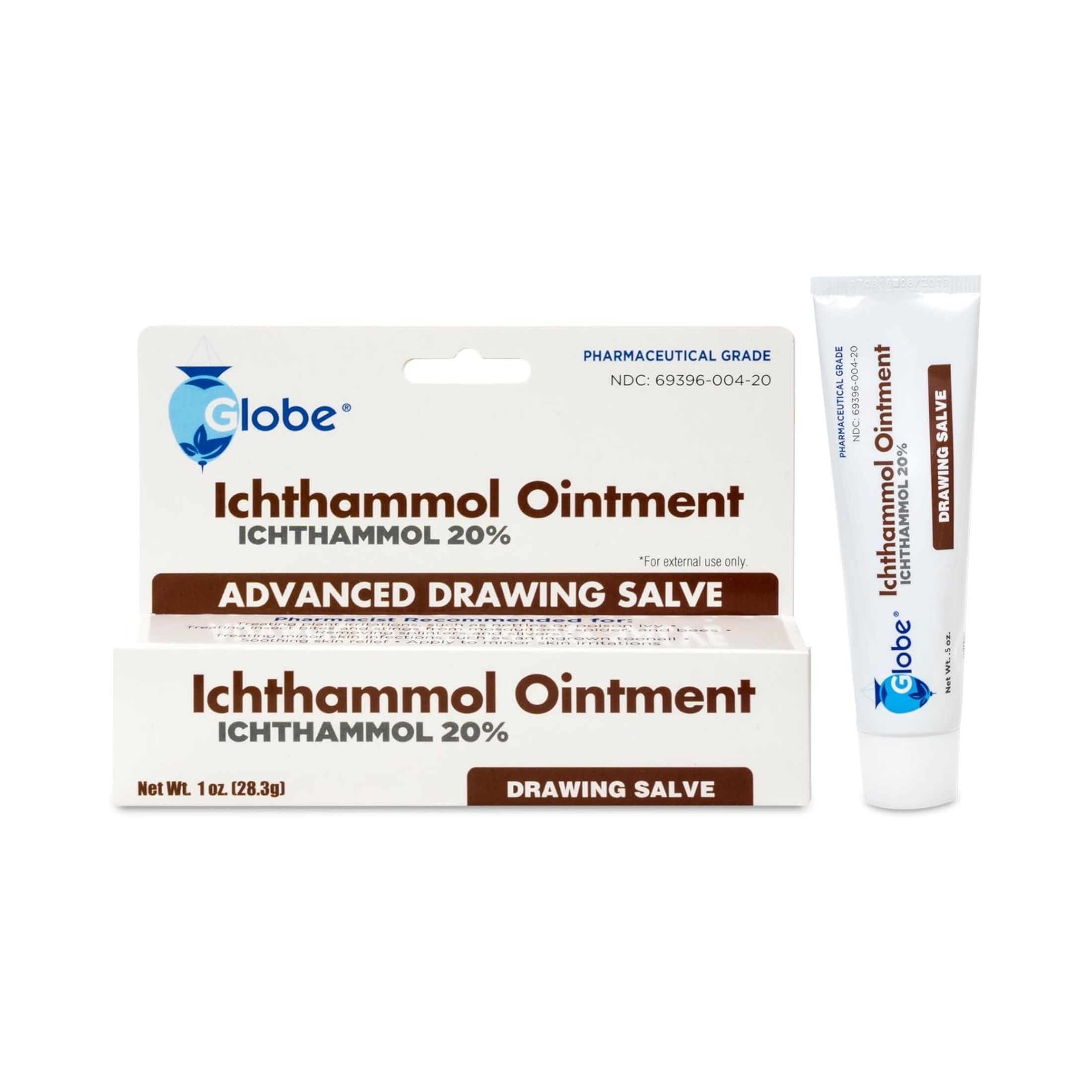 Globe Ichthammol Ointment 20%- 1oz