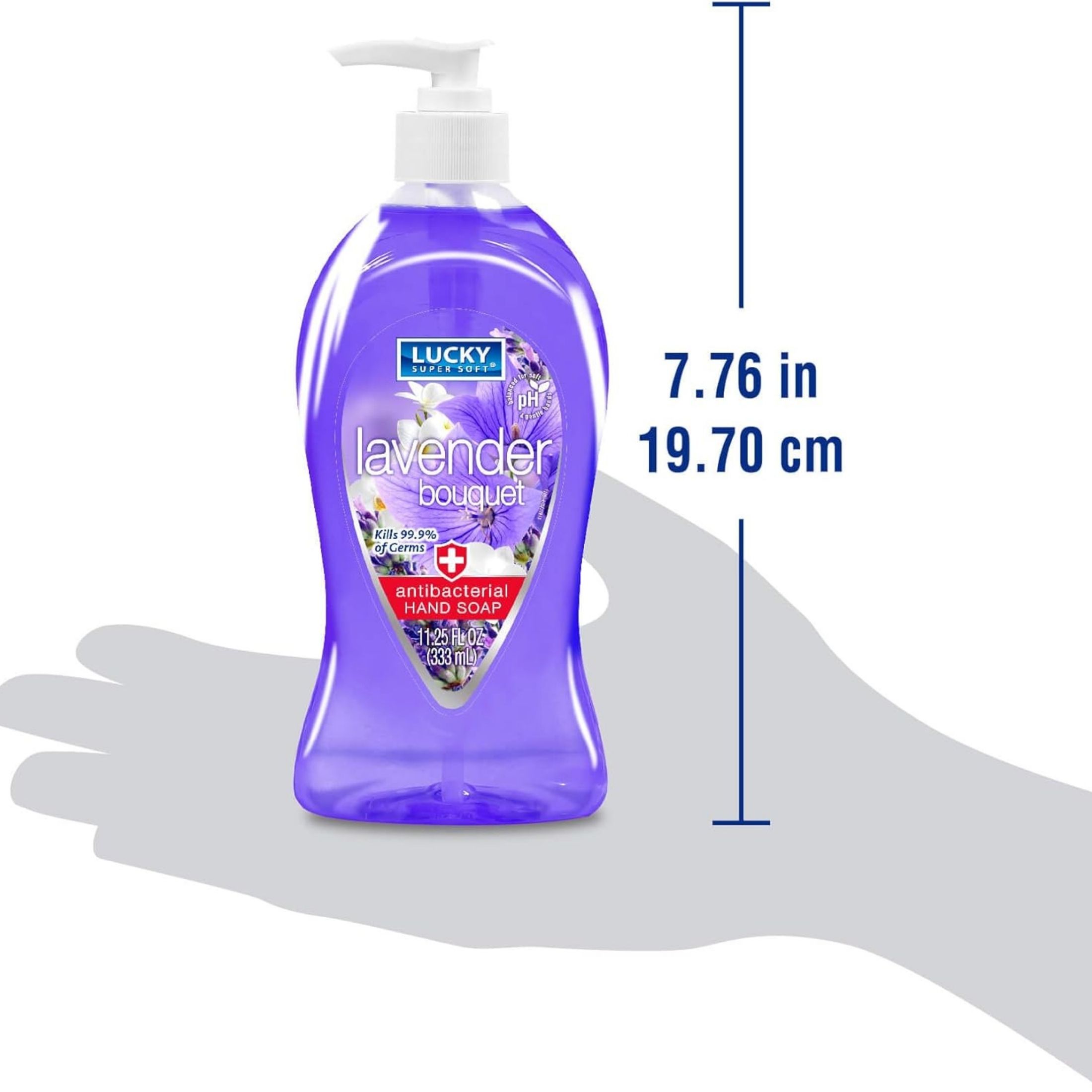Lucky Super Soft Antibacterial Hand Soap 11.25 Fl Oz