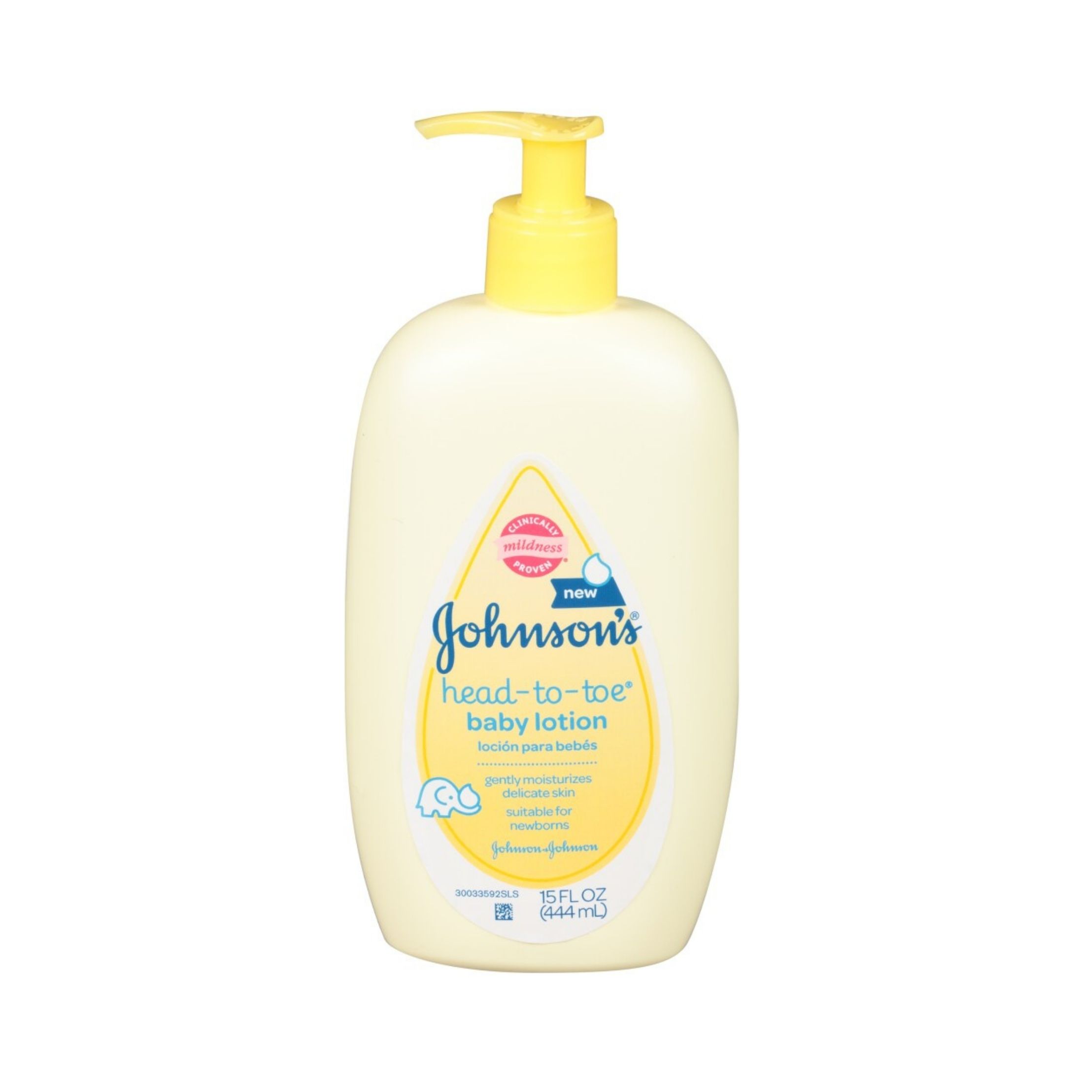 Johnson's Head-to-Toe Baby Lotion 15 Fl. Oz. Bottle