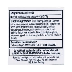 Advil Menstrual Pain, Ibuprofen Sodium, Tablets