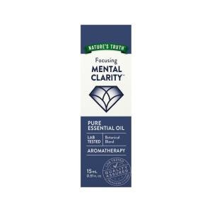 Nature's Truth Focusing Mental Clarity Pure Essential Aromatherapy Oil 15mL