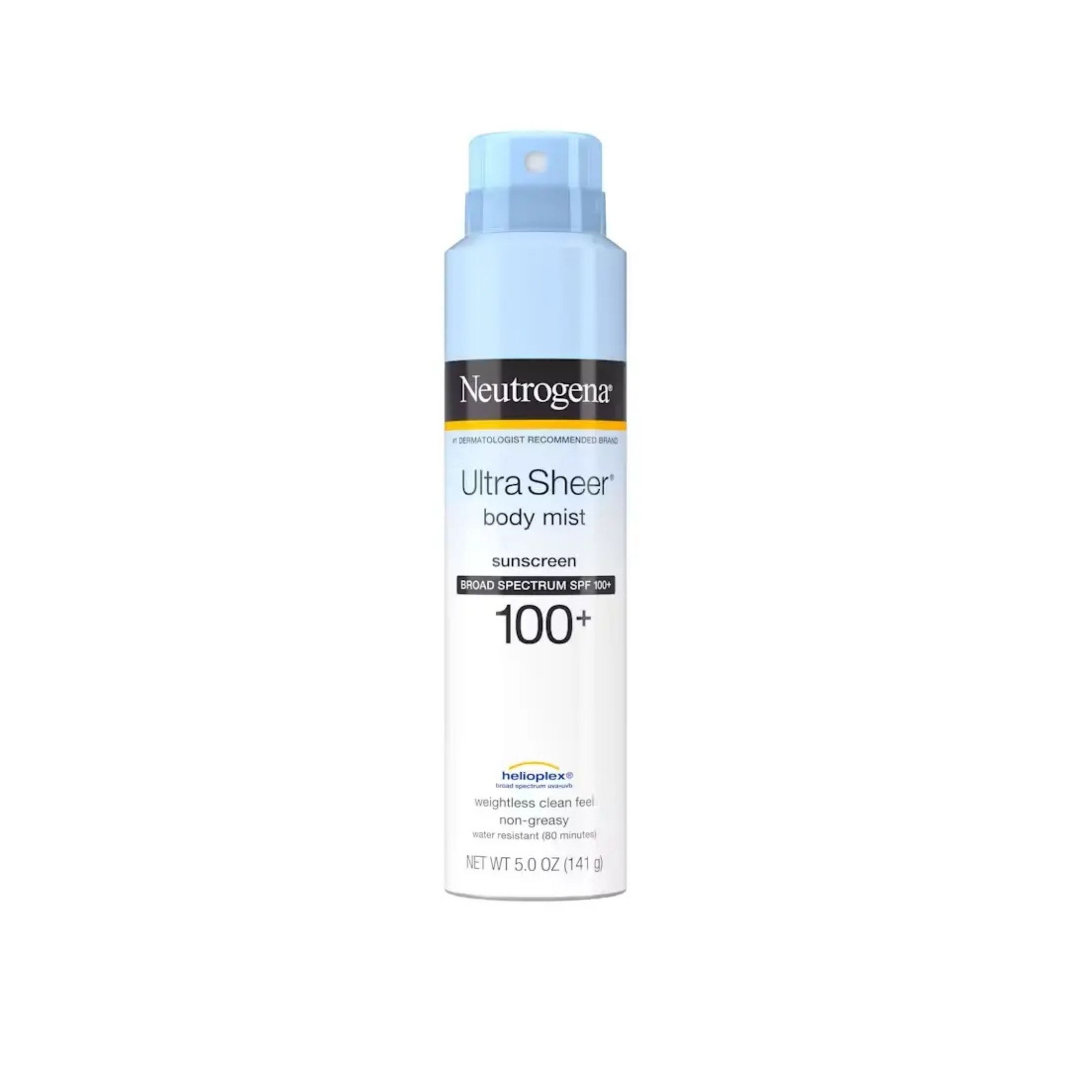 Neutrogena Ultra Sheer Body Mist Sunscreen Broad Spectrum - SPF 100+ - 5oz