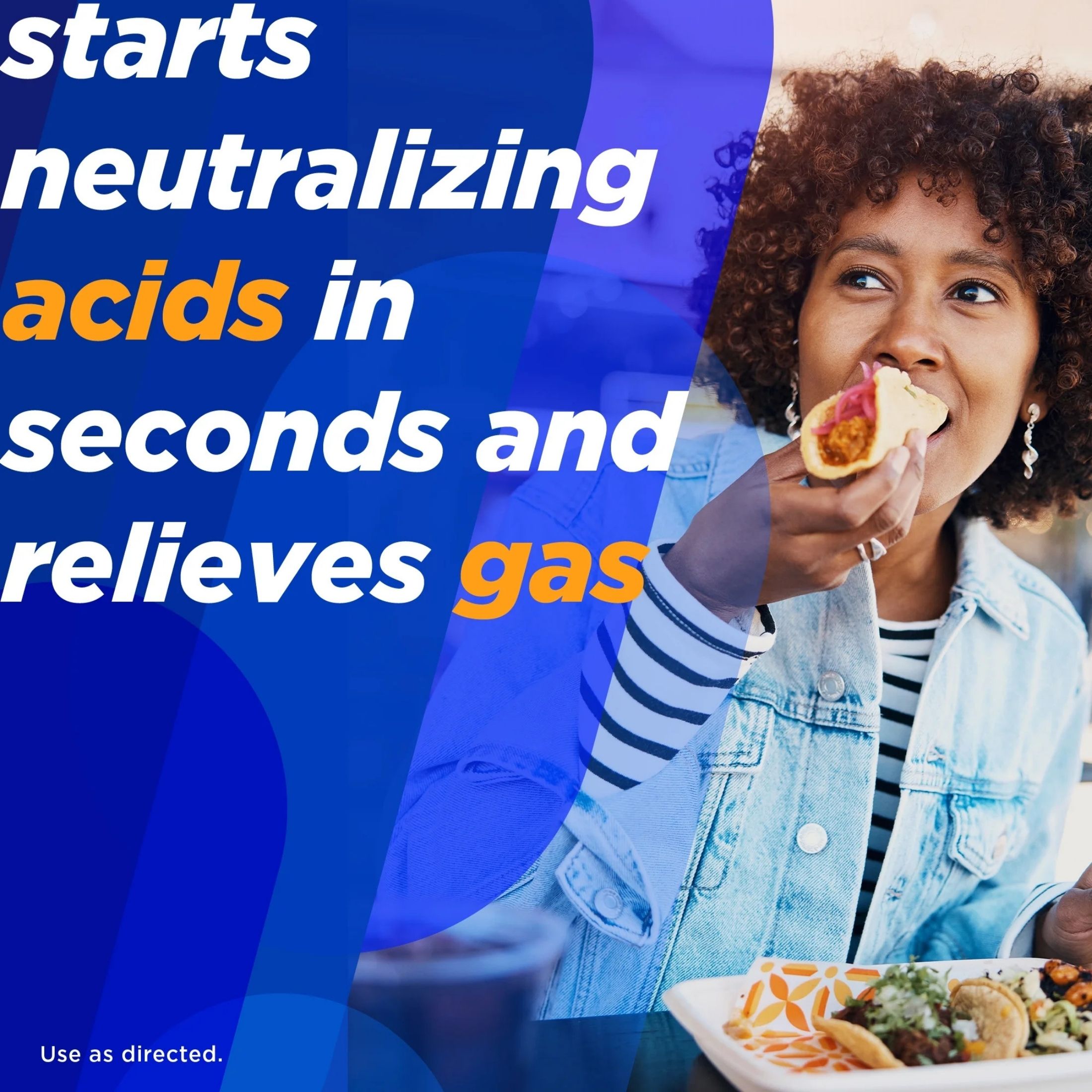 Alka-Seltzer Chewable Tablets Tropical Punch Heartburn + Gas Relief