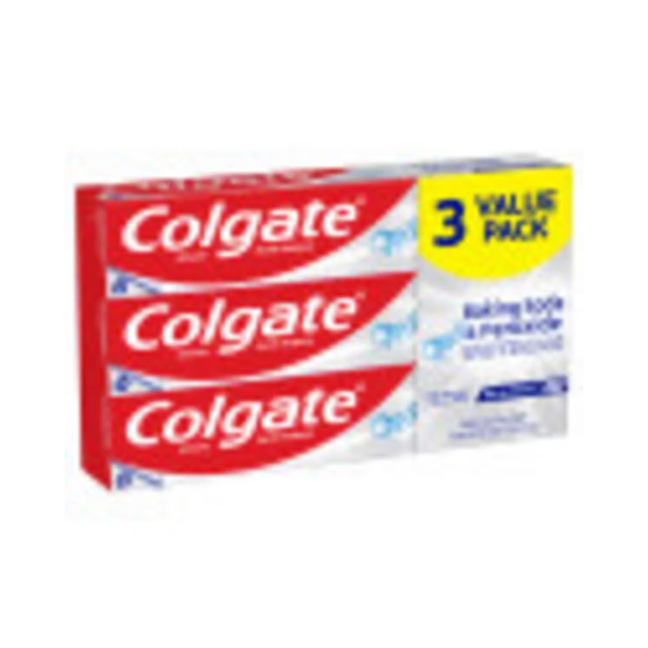 Colgate Brisk Mint Fluoride Toothpaste, Anticavity, Whitening, Baking Soda & Peroxide, Paste