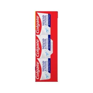 Colgate Brisk Mint Fluoride Toothpaste, Anticavity, Whitening, Baking Soda & Peroxide, Paste