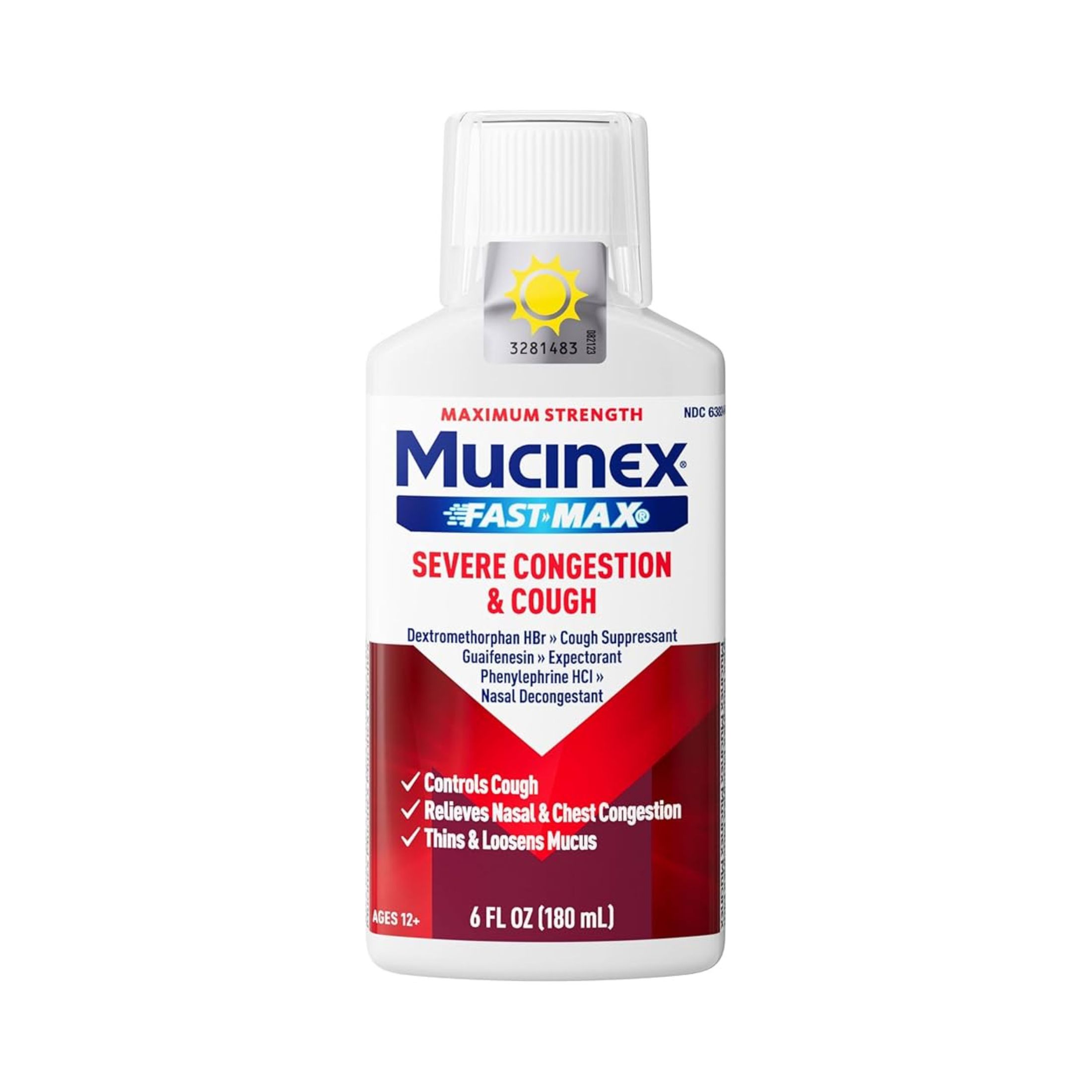 Mucinex DM Clear & Cool Severe Congestion & Cough Liquid
