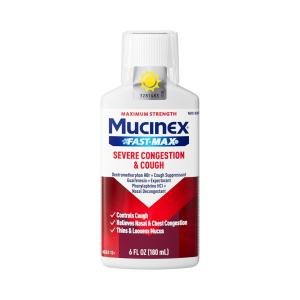Mucinex DM Clear & Cool Severe Congestion & Cough Liquid