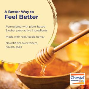 Boiron Chestal Kids Honey Homeopathic Medicine For Cough & Chest Congestion - 6.7 Fl Oz Liquid