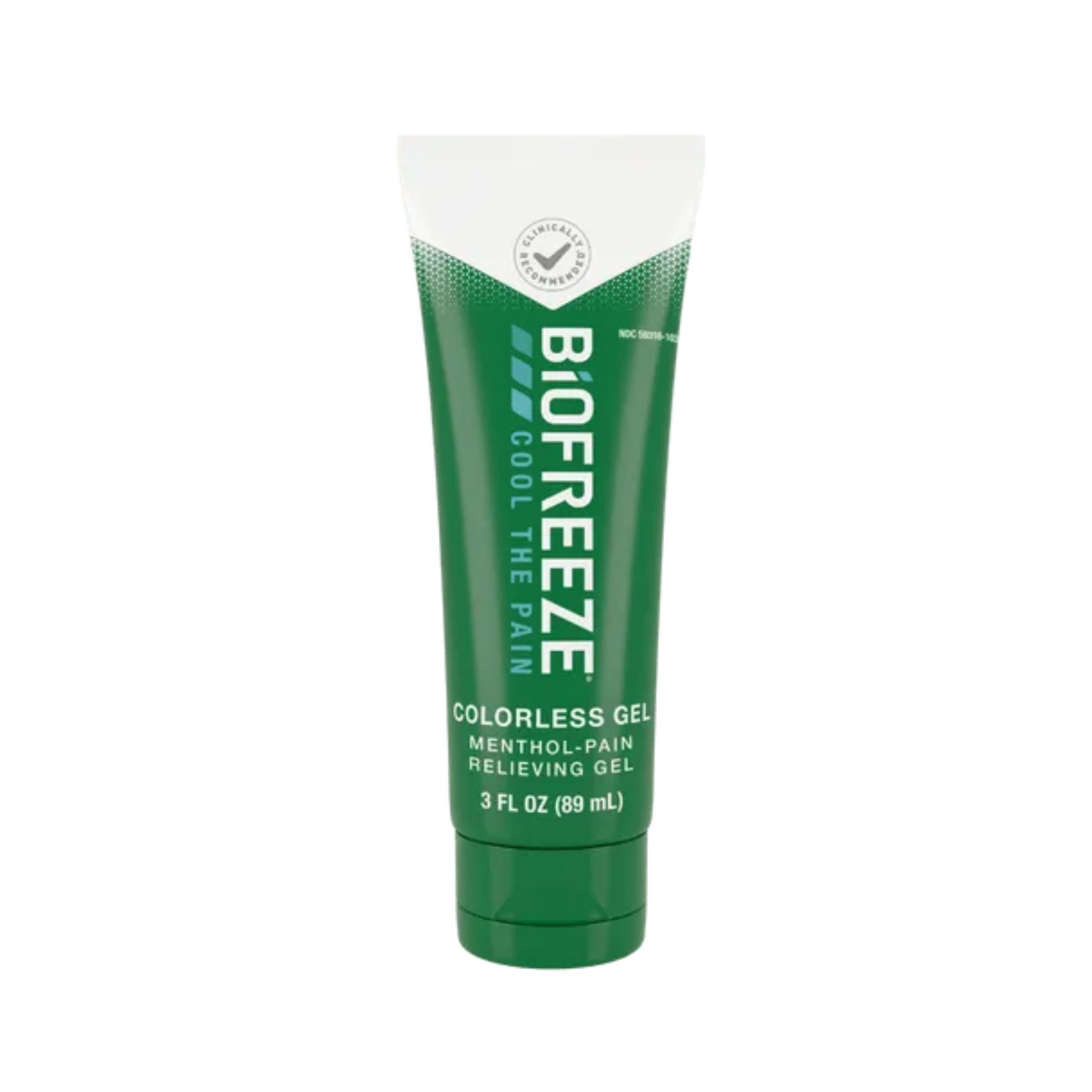 Biofreeze Menthol Pain Relief Colorless Gel, 3 Fl Oz
