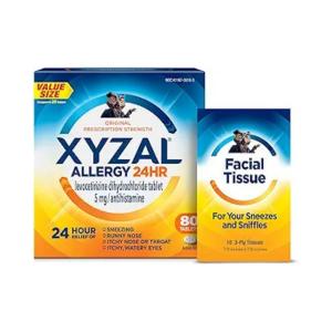 Xyzal Allergy 24 Hour Relief Tablets