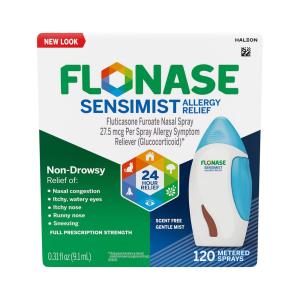 Flonase Allergy Relief, Full Prescription Strength, Non Drowsy, Nasal Spray 0.31 Fl Oz