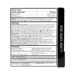 Orajel Mouth Sore Pain Relief Gel, 0.18 Oz