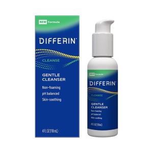 Differin Balancing Cleanser Skin Soothing Liquid 4 Oz