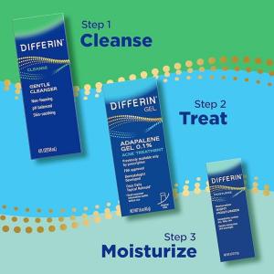 Differin Balancing Cleanser Skin Soothing Liquid 4 Oz