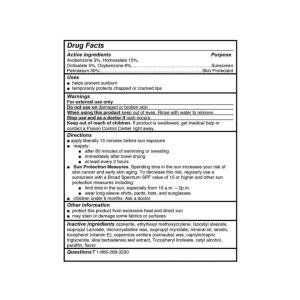 Coppertone Sport Sunscreen Lip Balm/Skin Protectant SPF 50, 0.13 Oz