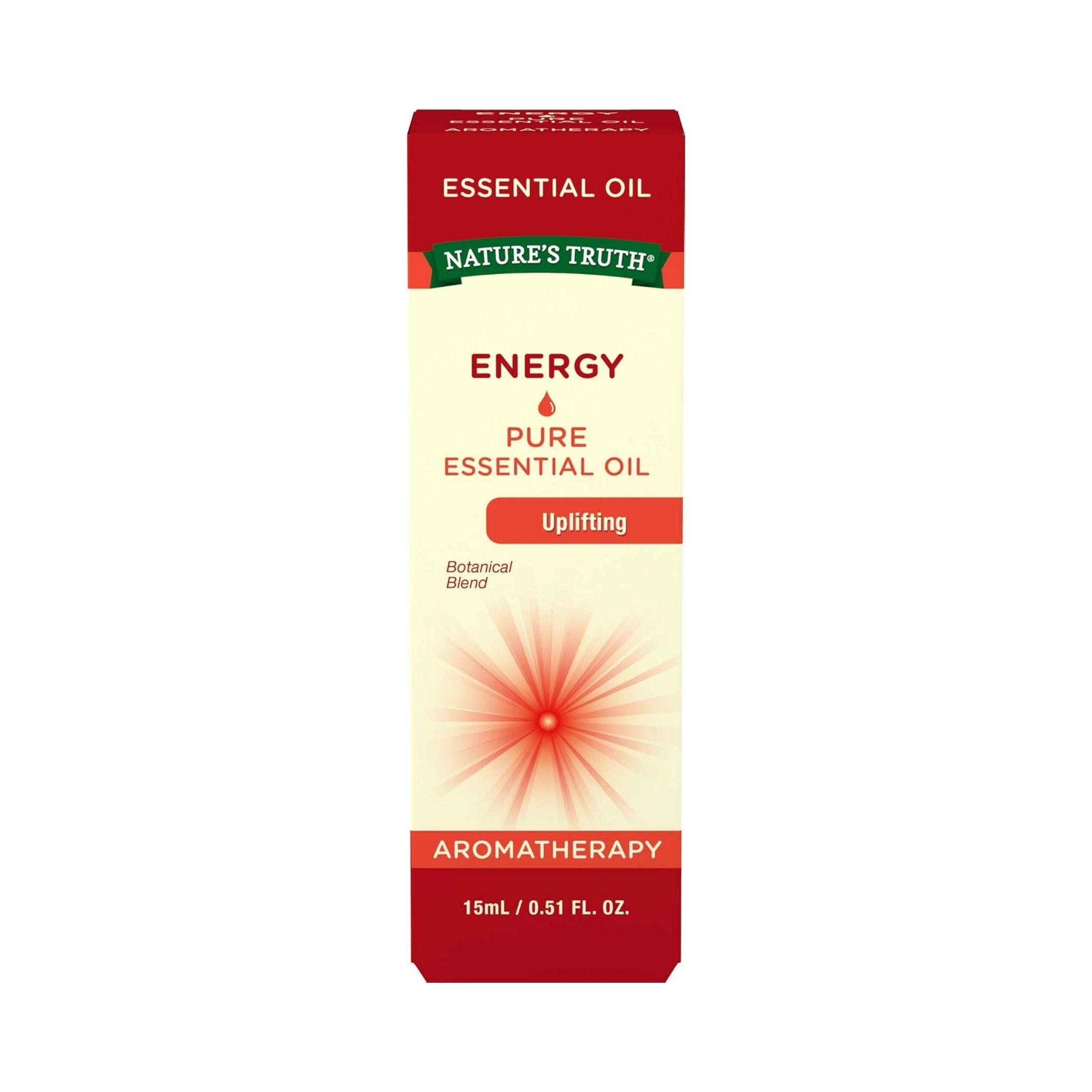 Nature's Truth Essential Oil, Pure, Energy, Uplifting 0.51 Fl Oz