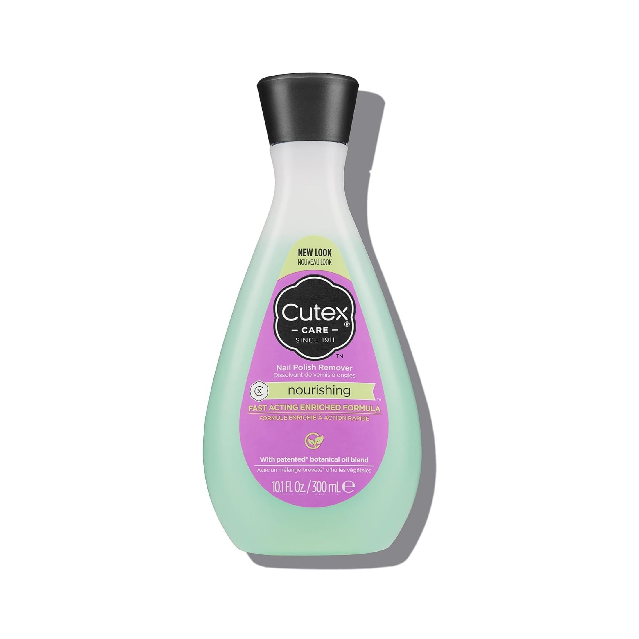 Cutex Care Nourishing Nail Polish Remover, 6.7 Fl Oz
