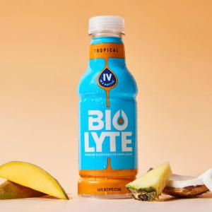 Biolyte Energy Drink, Tropical 16 Fl Oz