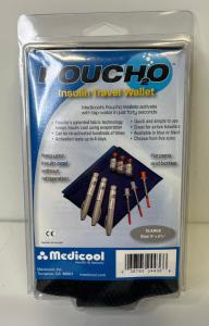 Poucho Insulin Travel Wallet Extra Large Size 9" X 6.5" By Medicool