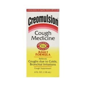 Creomulsion Cough Medicine, Adult Formula, 4 Oz