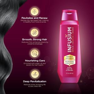 Infusium Moisturize + Replenish With Avocado & Olive Oils Conditioner 13.5 Fl. Oz. Bottle