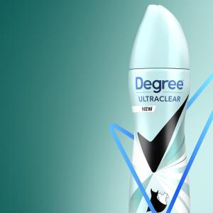 Degree UltraClear Dry Spray Black + White Pure Clean Antiperspirant Deodorant - 3.8oz