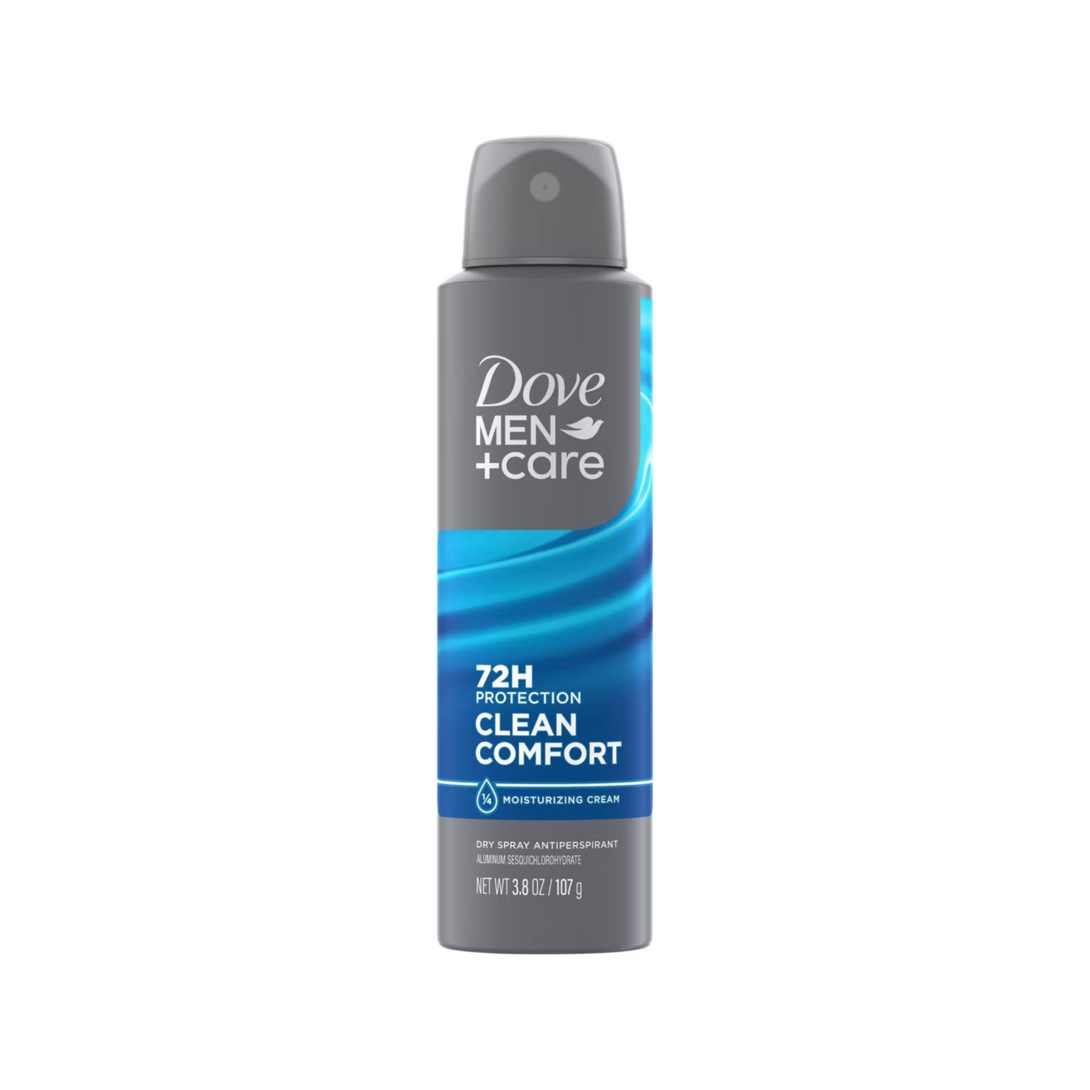 Dove Men Care Stain Defense Clean 72H Dry Spray Antiperspirant Deodorant, 3.8 Oz