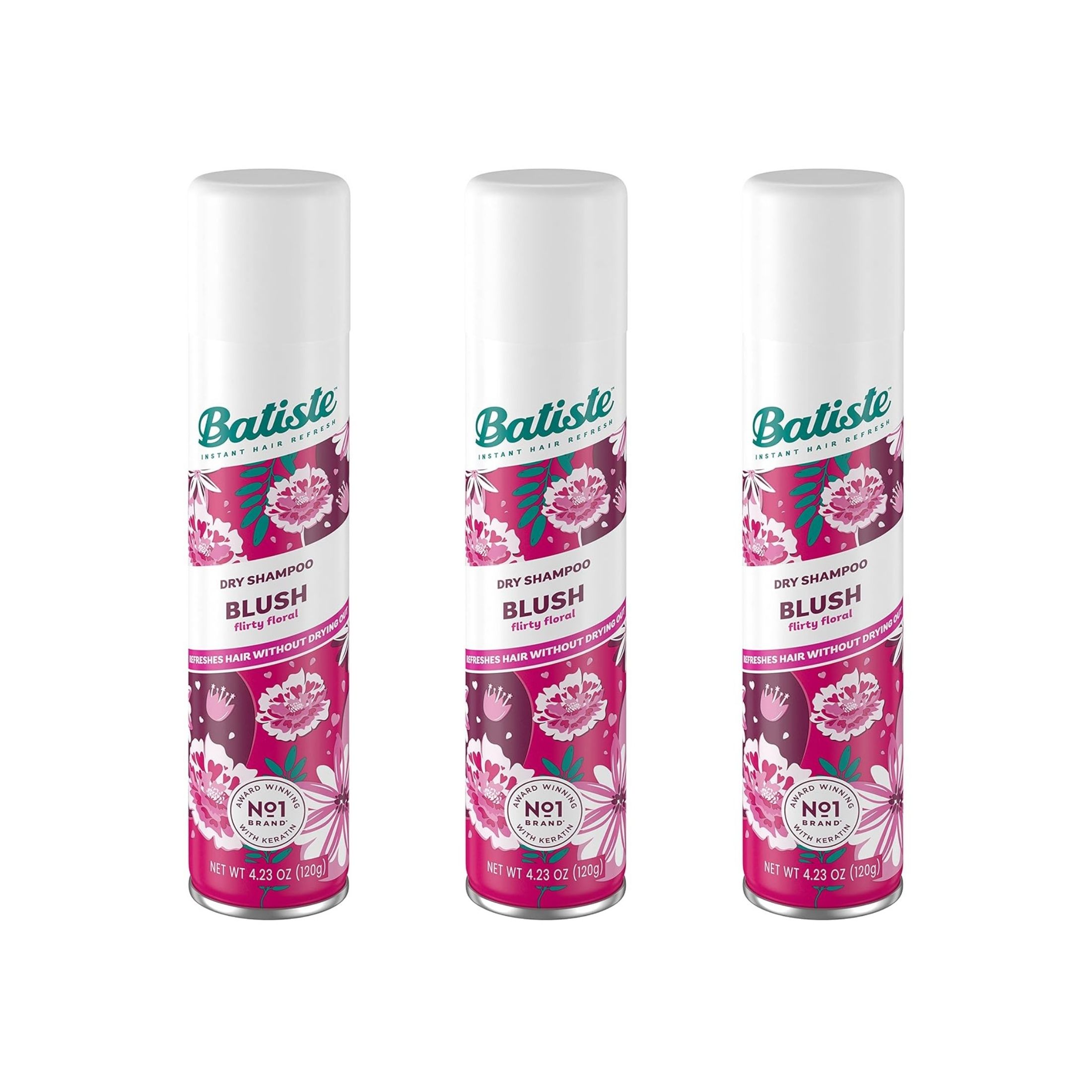 Batiste Dry Shampoo, Flora & Flirty Blush 6.73 Oz