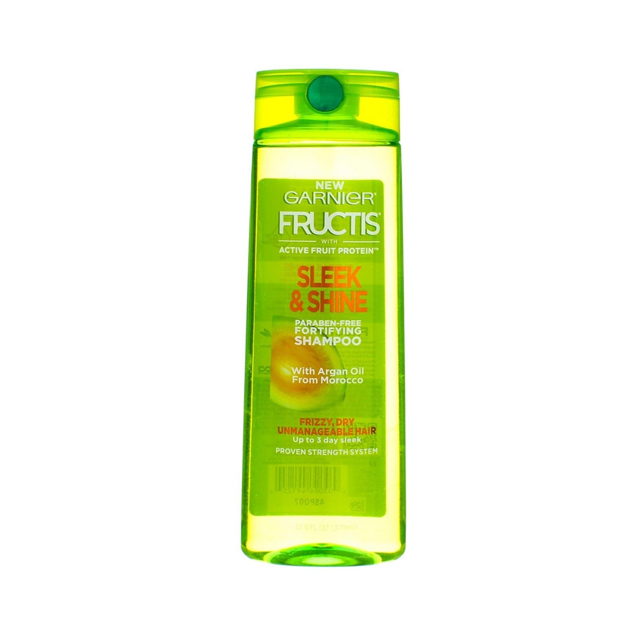Fructis Garnier Sleek & Shine Shampoo For Dry & Frizzy Hair, 13 Fl Oz