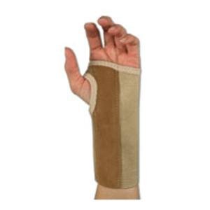 Scott Specialties Inc Sportaid Wrist Brace Palm Stay, Beige, Left, Small