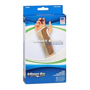 Sport Aid Wrist Brace Palm Stay Beige Right, Medium